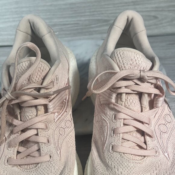 Saucony Triumph RFG Womens 9 Running Shoes Lotus Pink Foam Athletic Sneakers - Picture 11 of 15